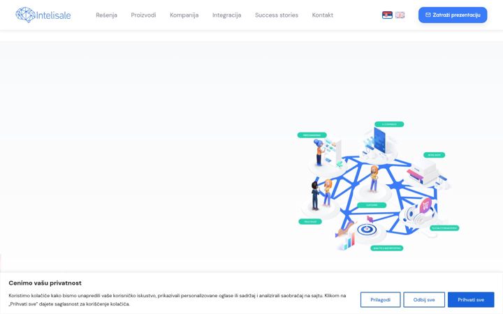 Screenshot of intelisale.com