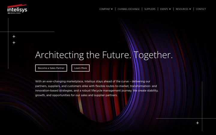 Screenshot of intelisys.com