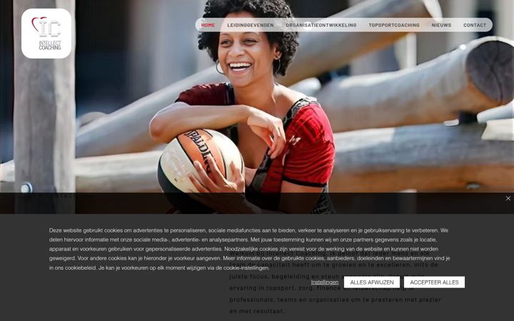 Screenshot of intellect-coaching.nl