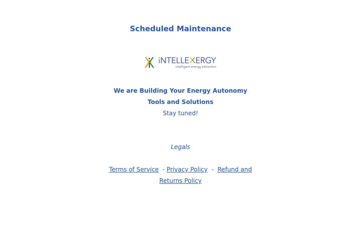 Screenshot of intellexergy.com