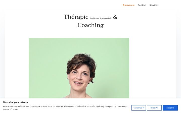 Screenshot of intelligence-relationnelle.ch