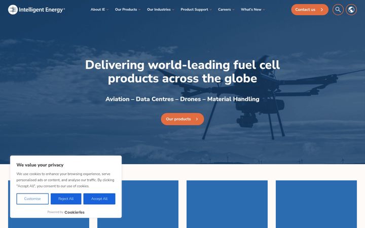 Screenshot of intelligent-energy.com