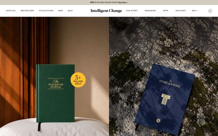 Screenshot of intelligentchange.com