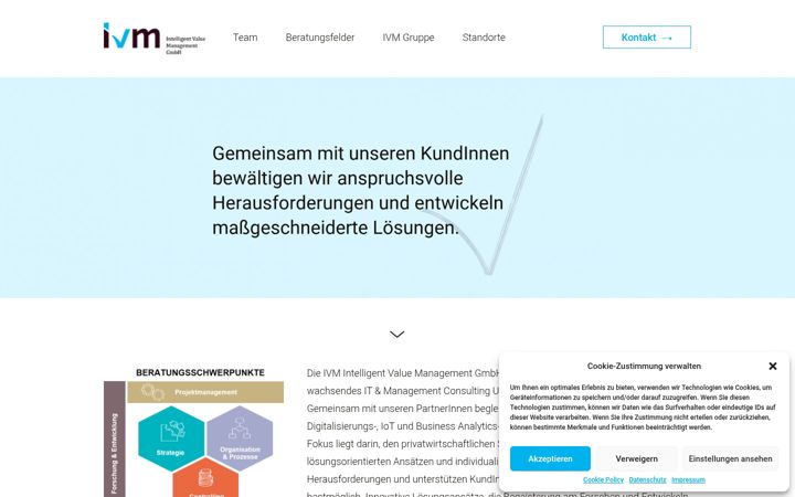 Screenshot of intelligentvalue.at
