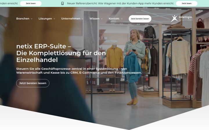 Screenshot of intelligix.de