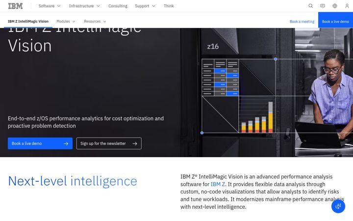 Screenshot of intellimagic.com
