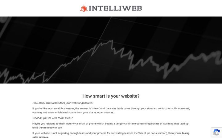 Screenshot of intelliweb.net