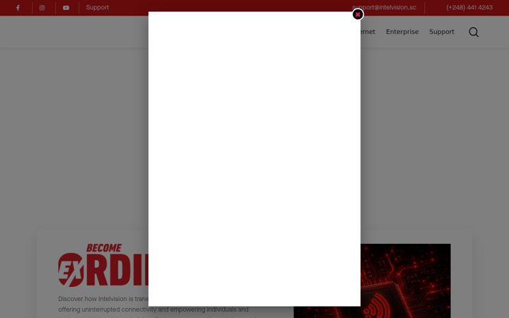 Screenshot of intelvision.net