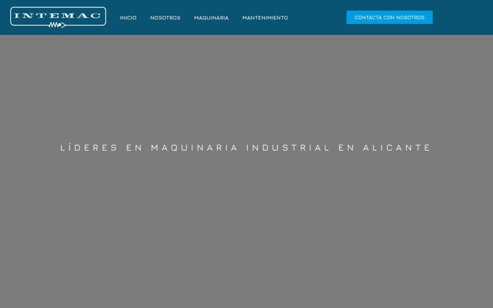 Screenshot of intemacmaquinaria.com