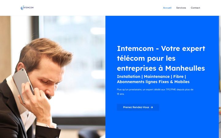Screenshot of intemcom.fr