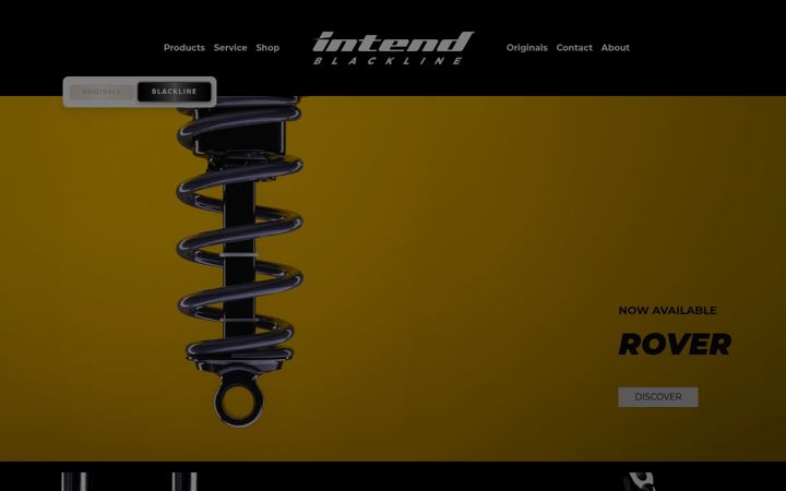 Screenshot of intend-blackline.com