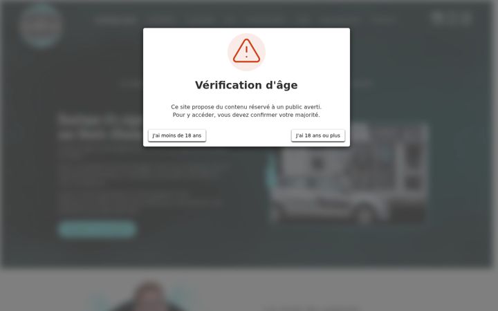 Screenshot of intense-vape.fr