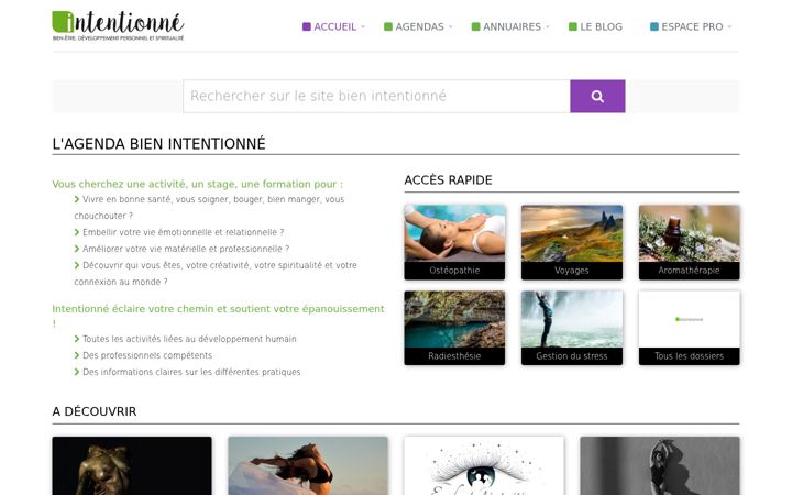 Screenshot of intentionne.com