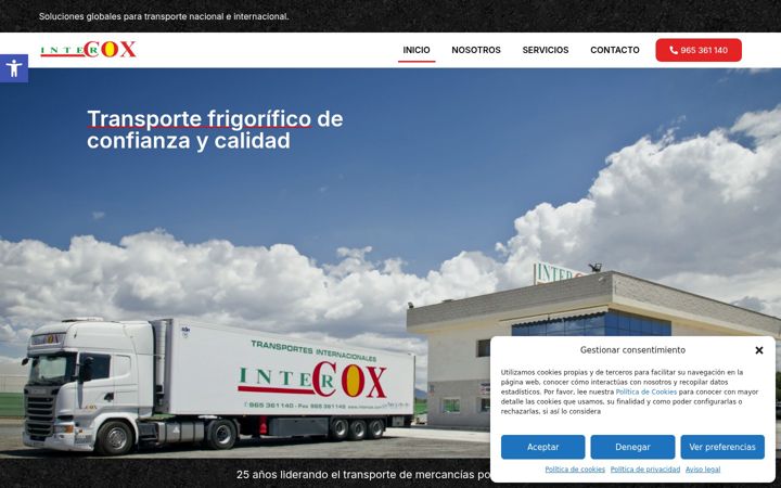 Screenshot of inter-cox.com