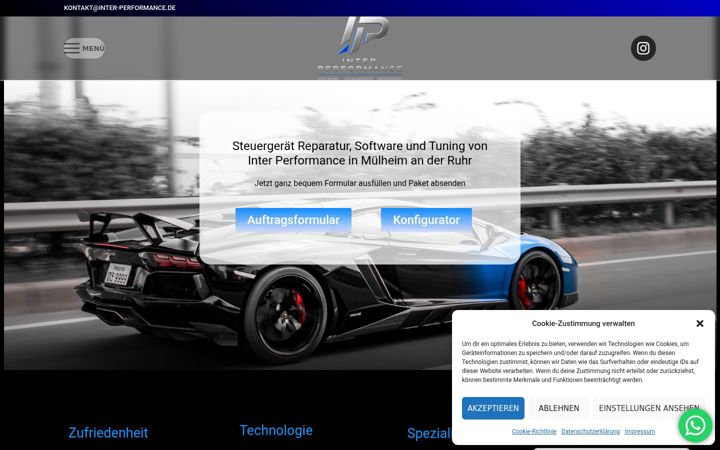 Screenshot of inter-performance.de
