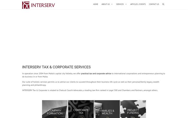 Screenshot of inter-serv.com