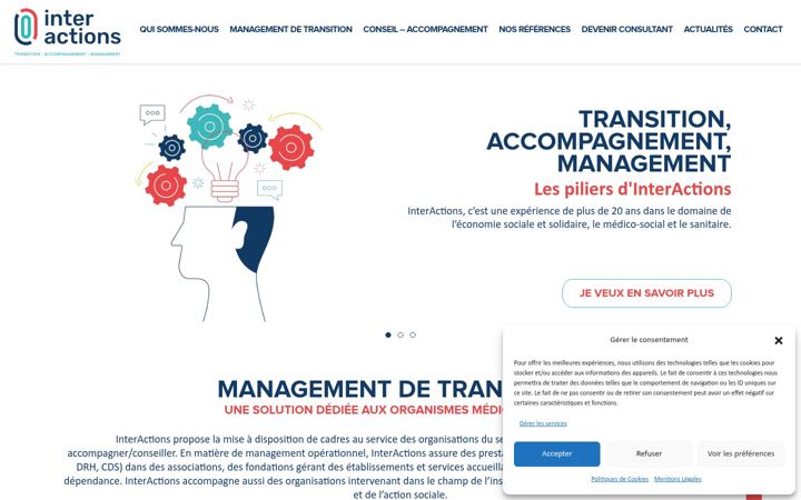Screenshot of interactions-es.com