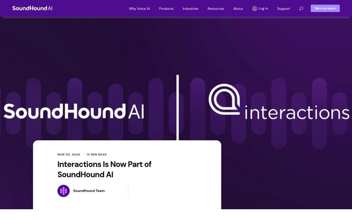 Screenshot of interactions.com