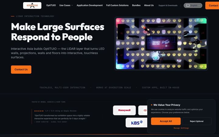 Screenshot of interactive-asia.com