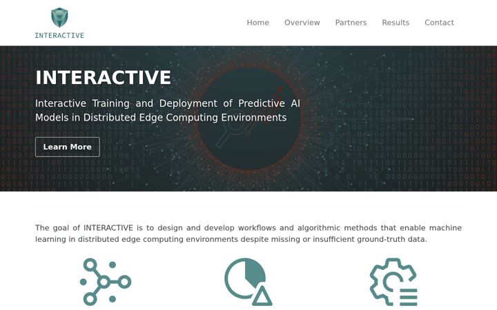 Screenshot of interactive-project.info