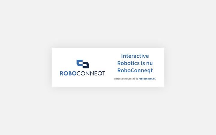 Screenshot of interactive-robotics.com