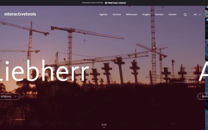 Screenshot of interactive-tools.de