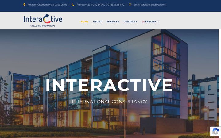 Screenshot of interactiveconsultinginternational.com