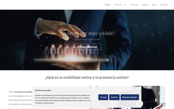 Screenshot of interactivesocialmarketing.com