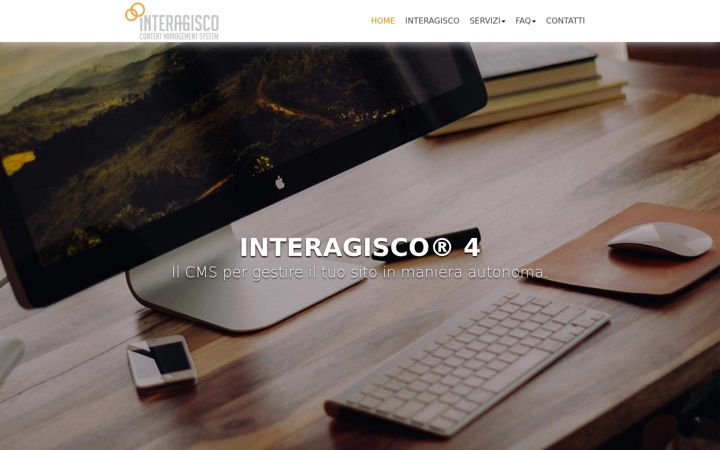 Screenshot of interagisco.it