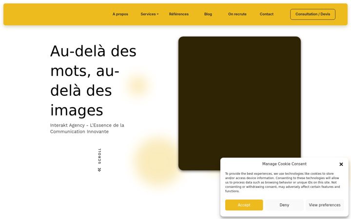 Screenshot of interaktagency.com