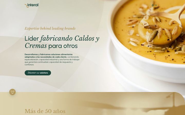 Screenshot of interal.es