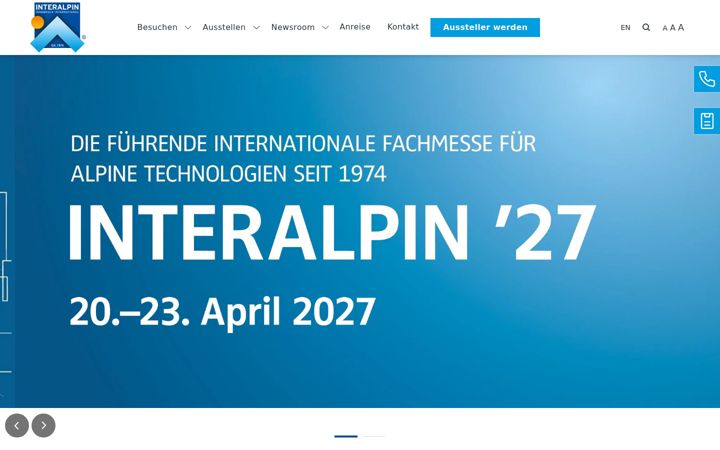 Screenshot of interalpin.at