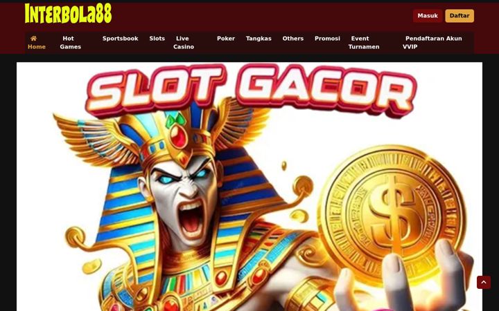Screenshot of interbola88.net