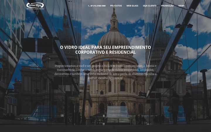 Screenshot of interbox.com.br