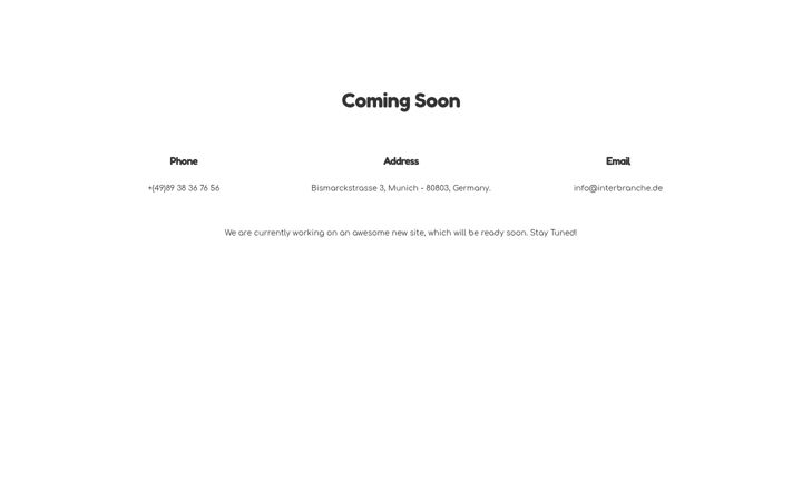Screenshot of interbranche.com