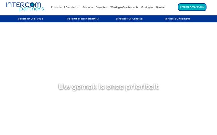 Screenshot of intercompartners.nl