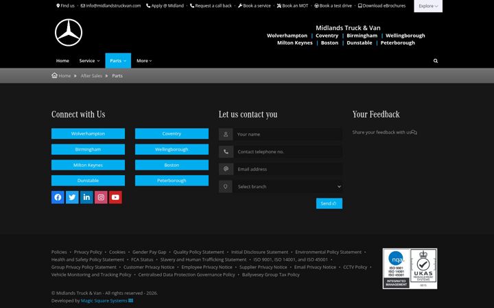 Screenshot of intercounty.org.uk