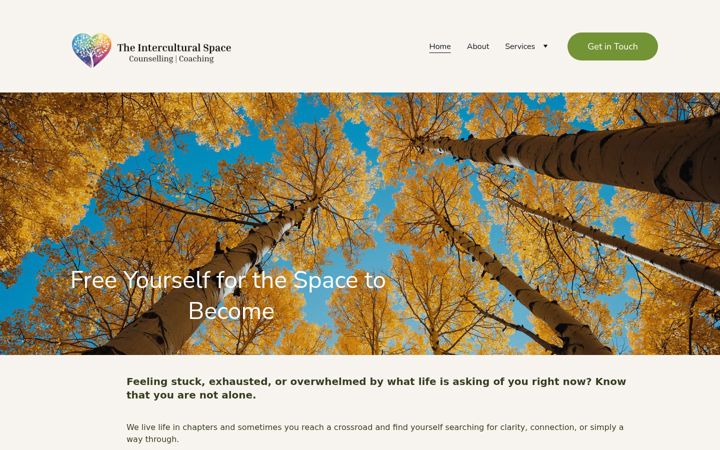 Screenshot of interculturalspace.com