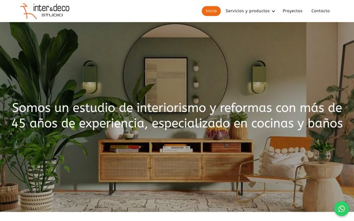 Screenshot of interdecostudio.es