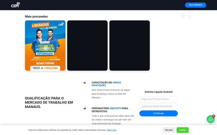 Screenshot of interdigitus.com.br