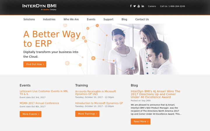Screenshot of interdynbmi.com