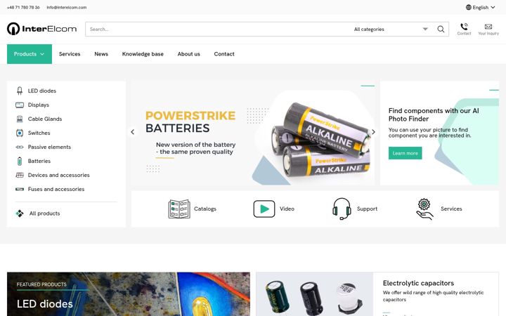 Screenshot of interelcom.com