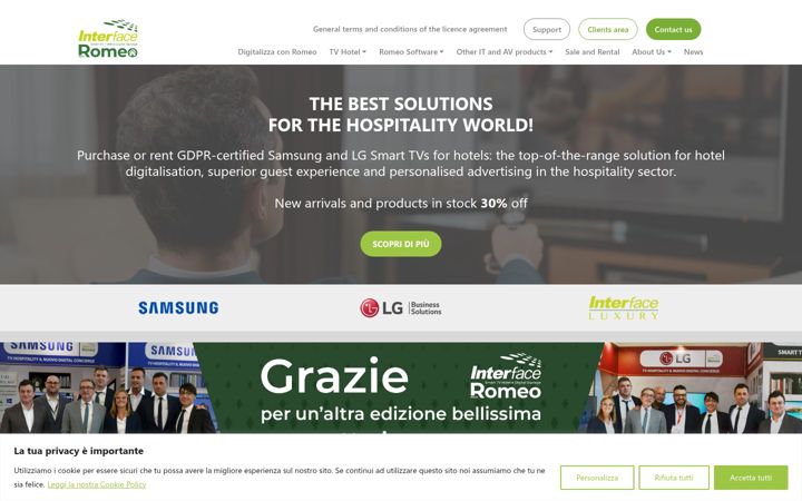 Screenshot of interfaceglobe.com