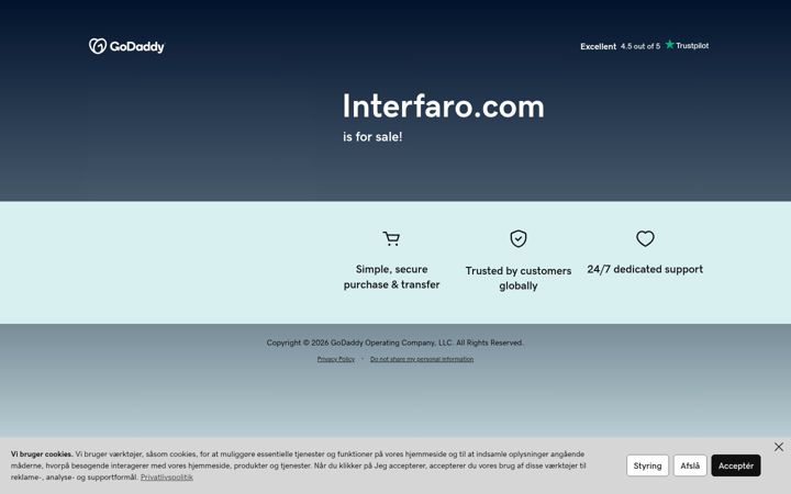 Screenshot of interfaro.com