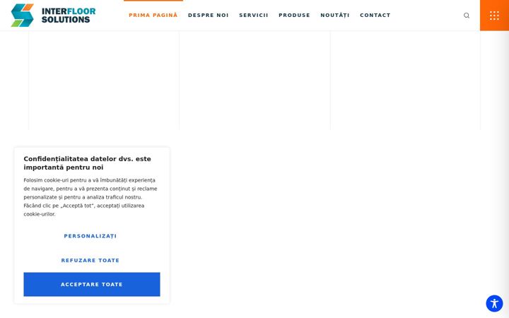 Screenshot of interfloorsolutions.ro