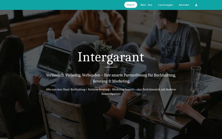 Screenshot of intergarant-berlin.de