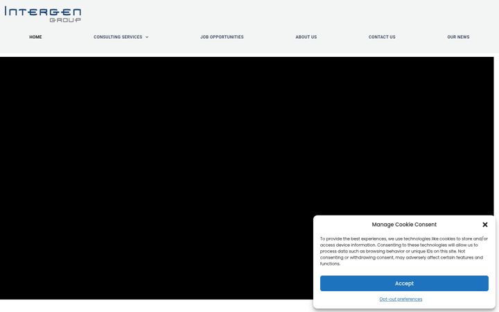 Screenshot of intergengroup.com