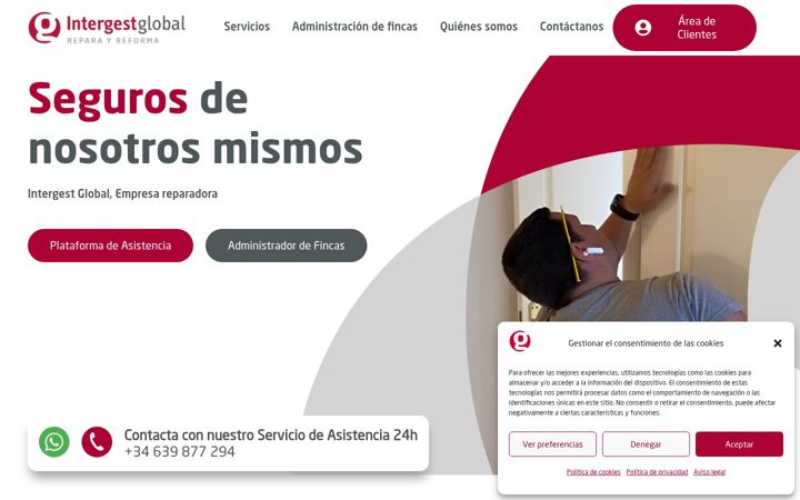 Screenshot of intergestglobal.es
