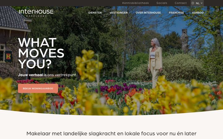Screenshot of interhouse.nl