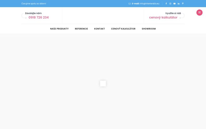 Screenshot of interiersklo.eu